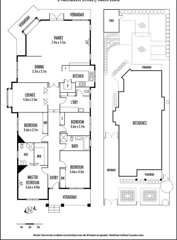 Floorplan for 5 Aberdeen Street, Aberfeldie